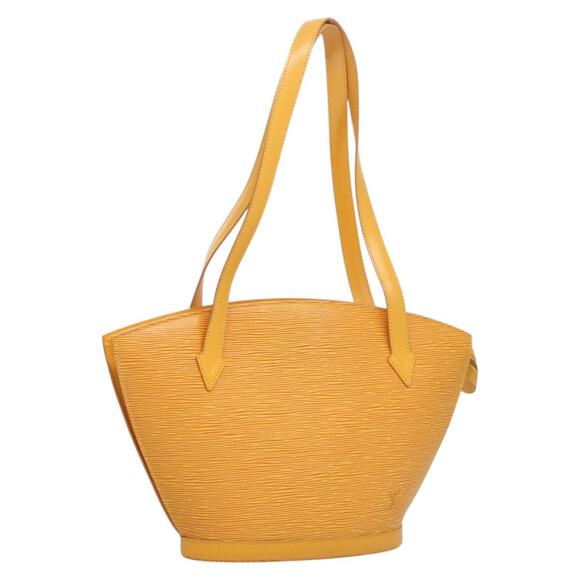 LOUIS VUITTON Epi Saint Jacques Poignees Long Bag Yellow M52339 - Picture 1 of 16